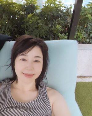 Keiko Horiuchi Instagram - Good morning

プールサイド。

#ぷーる👙