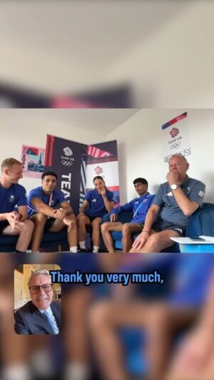 Keir Starmer Instagram - Great to speak with athletes from @teamgb ahead of the Olympics opening ceremony tonight. 
 
On behalf of the whole country: good luck - we are all behind you. 
 
#Paris2024