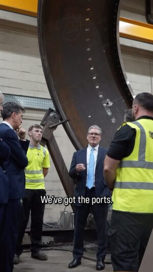 Keir Starmer Instagram - We can win the race for clean energy.

We have the people, the skills, the potential.

And now we have a mission-driven government to deliver it.