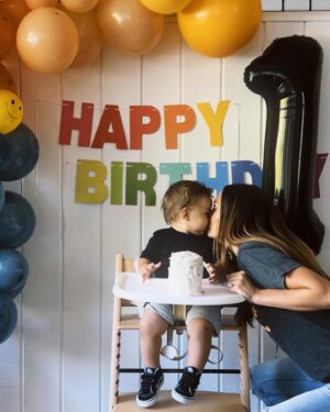Kellan Lutz Instagram - Happy 1st birthday to our S☀️NSHINE boy!!!!! He is the absolute sweetest and truly brings so much light to our family. Can’t believe how fast time is flying but we’re loving every single second watching him grow! How do we have a 2 AND 1 year old now?!