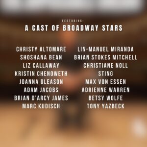 Kelli O'Hara Instagram - COVER REVEAL | We are honored to share the official album #cover and full credits for @aaronscottlazar ‘s IMPOSSIBLE DREAM available on @lexiconclassics and everywhere August 23. 

The Broadway community came together to sing in support of Aaron and his quest to raise awareness for and heal from ALS. Featuring duets and cameos with 60  Broadway stars, Grammy-winning artists, friends and family, this project is a testament to resilience and the healing power of music. More than 100 creative professionals from across the country, the best in the business, came together to make an album of epic proportions in only a few months. Browse the pics to learn about our incredible dream team.

AND Please consider pre-ordering the album via the LINK in our bio to help Aaron and our charity partner @youralsnetwork 

Album cover photo courtesy of @broadwaycom
Photo Credit: Luis Ferrá 📸during an exclusive interview with Aaron and @paulwontorek @carnegiehall 

#endals #aaronlazar #impossibledream #impossibledreamalbum #broadway #broadwaystars #musicheals #loveheals