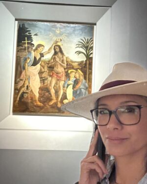 Kelly Hu Instagram - Three museums in one day.  My feet are killing me but my soul is full of beauty and creativity.  My head is still spinning from all that I experienced today. 
Grazie Firenze!