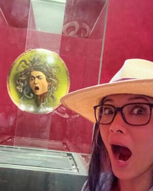 Kelly Hu Instagram - Three museums in one day.  My feet are killing me but my soul is full of beauty and creativity.  My head is still spinning from all that I experienced today. 
Grazie Firenze!