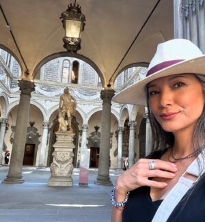 Kelly Hu Instagram - Florence just keeps taking my breath away. Too many incredible sites and historical places to take in on one trip.  I’ll have to come back here again some day.

#MichelangeloPark
#PalazzoMediciRiccardi
#CappelleMedicee