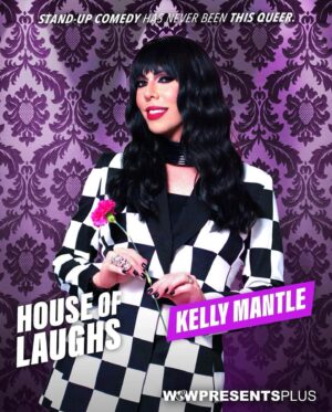 Kelly Mantle Instagram - Had a blast being a part of #HouseOfLaughs currently streaming on @wowpresentsplus & hosted by the fabulous @lawrencechaney 🎉