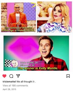Kelly Mantle Most Liked Photos and Posts