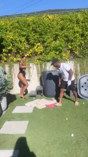 Kelly Rowland Instagram - Soooooo, I’ve heard all the benefits to doing the Cold Plunge, and I tried it….well attempted it…3 TIMES, here’s how it went.🫣