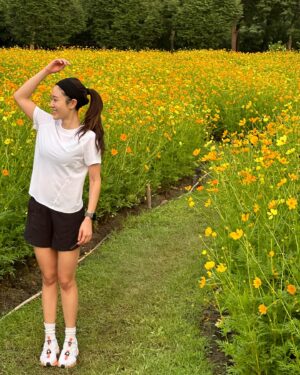 Kemisara Paladesh Instagram - morning run 🍋🫛🌼