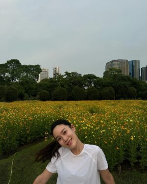 Kemisara Paladesh Instagram - morning run 🍋🫛🌼