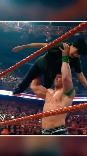 Ken Jeong Instagram - What really happened when Cena threw me out of the ring. @jimmykimmellive @anthonyanderson