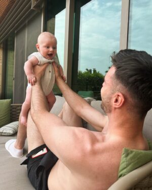 Kendall Rae-Knight Instagram - 3 months of the most gorgeous, squishy, happy, smiley little boy! Thank you for being the happiest little soul, WE LOVE YOU SO MUCH! 🫶🏼👶🏼