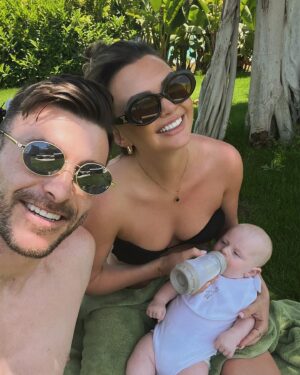Kendall Rae-Knight Instagram - Mum life is sitting in the shade all holiday with your baby and coming home paler than when you arrived…but I wouldn’t have had it any other way, these are the best memories I’ll treasure forever!🩵