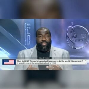 Kendrick Perkins Instagram - @kendrickperkins says he can see A’ja becoming the GOAT of women’s basketball 🐐
(🎥: NBA Today)