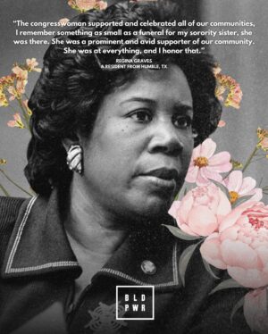 Kendrick Sampson Instagram - Congresswoman Sheila Jackson Lee represented Houston since I was a baby!  Growing up in Houston, she just always was… there.  I don’t know a Houston without Shiela Jackson Lee.  I had a lot of respect but I also had the privilege (in my head) of claiming her as the homie.  I checked on her after her diagnosis and the last thing she texted me was “Staying Strong.” Damn. Then, she also checked on my commitment to uplifting reparations.  She said, “We’ll need you in this work.” My answer is still the same: I am and will always be committed to this work.

Thank you for your leadership 🙏🏽 Rest in Power. 

#repost @bldpwr : “BLD PWR remembers the legendary life of Rep. Shiela Jackson Lee, who represented TX 18th District (Houston) since 1990- first in Houston City Council, and then in Congress for almost 30 years! Lee championed civil rights and progressive issues including gun control, Medicare for All, reparations and an end to police violence. Her advocacy included championing Juneteenth as a federal holiday and to her hallmark campaign for HR 40: legislation to establish a commission to research reparations proposals for African-Americans. 

Her career is an example of how dedicated politicians can honor and represent the interests of their community and fight for justice. Lee understood the role reparations plays in healing our communities and dismantling the remaining structures of slavery like police violence and voter suppression. As only one of two people to ever lie in state in the rotunda, her legacy is sealed as a legendary Houston lawmaker. It shows the power of never taking no for an answer. BLD PWR honors Lee by continuing her fight for reparations. ✊🏽 #sheilajacksonlee @repjacksonlee “