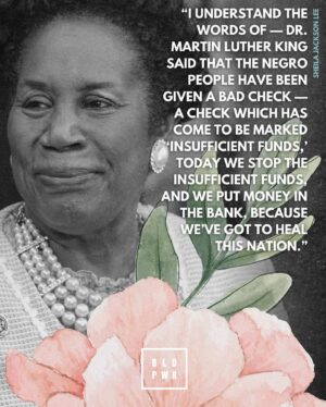 Kendrick Sampson Instagram - Congresswoman Sheila Jackson Lee represented Houston since I was a baby!  Growing up in Houston, she just always was… there.  I don’t know a Houston without Shiela Jackson Lee.  I had a lot of respect but I also had the privilege (in my head) of claiming her as the homie.  I checked on her after her diagnosis and the last thing she texted me was “Staying Strong.” Damn. Then, she also checked on my commitment to uplifting reparations.  She said, “We’ll need you in this work.” My answer is still the same: I am and will always be committed to this work.

Thank you for your leadership 🙏🏽 Rest in Power. 

#repost @bldpwr : “BLD PWR remembers the legendary life of Rep. Shiela Jackson Lee, who represented TX 18th District (Houston) since 1990- first in Houston City Council, and then in Congress for almost 30 years! Lee championed civil rights and progressive issues including gun control, Medicare for All, reparations and an end to police violence. Her advocacy included championing Juneteenth as a federal holiday and to her hallmark campaign for HR 40: legislation to establish a commission to research reparations proposals for African-Americans. 

Her career is an example of how dedicated politicians can honor and represent the interests of their community and fight for justice. Lee understood the role reparations plays in healing our communities and dismantling the remaining structures of slavery like police violence and voter suppression. As only one of two people to ever lie in state in the rotunda, her legacy is sealed as a legendary Houston lawmaker. It shows the power of never taking no for an answer. BLD PWR honors Lee by continuing her fight for reparations. ✊🏽 #sheilajacksonlee @repjacksonlee “