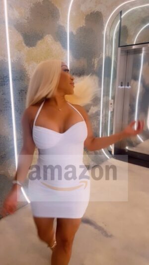 Kenisha “Miami Tip” Myree Instagram - I got so many compliments and dms on this dress! I was just happy it was only 30$ 😂💪🏽I got one in every color! If you like it click the link in my bio for my Amazon store front👗