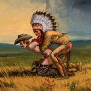 Kent Monkman Instagram - Heaven and Earth
Acrylic on canvas
8” x 10”
2001