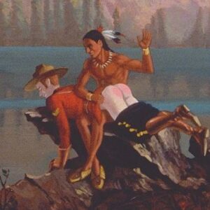 Kent Monkman Instagram - Cree Master 1
Acrylic on canvas
10” x 12”
2002