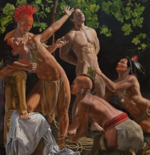 Kent Monkman Instagram - La Nouvelle Odalisque
Acrylic on canvas
51” x 49”
2017