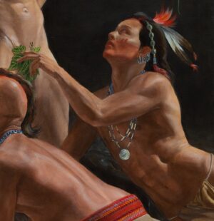 Kent Monkman Instagram - La Nouvelle Odalisque
Acrylic on canvas
51” x 49”
2017