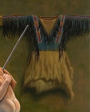 Kent Monkman Instagram - Si je t’aime prends garde à toi (Study for Icon for a New Empire)
Acrylic on canvas
36” x 24”
2007