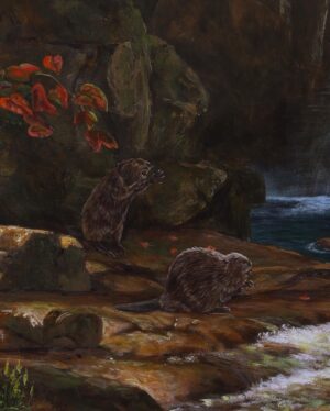 Kent Monkman Instagram - Leda and the Swan
Acrylic on canvas
68” x 48”
2014