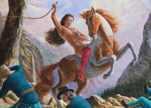Kent Monkman Instagram - Expelling the Vices
Acrylic on canvas
60” x 84”
2014

Expelling the Vices is currently on view at the Musée national des beaux-arts du Québec in the exhibition Generations: The Sobey Family and Canadian Art. This touring exhibition opened at @mnbaq on February 16 and will run at the museum until May 12, 2024.