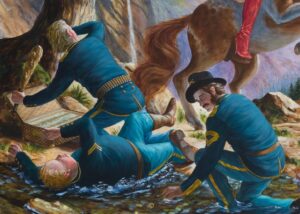 Kent Monkman Instagram - Expelling the Vices
Acrylic on canvas
60” x 84”
2014

Expelling the Vices is currently on view at the Musée national des beaux-arts du Québec in the exhibition Generations: The Sobey Family and Canadian Art. This touring exhibition opened at @mnbaq on February 16 and will run at the museum until May 12, 2024.