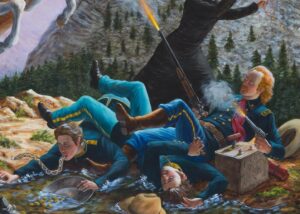Kent Monkman Instagram - Expelling the Vices
Acrylic on canvas
60” x 84”
2014

Expelling the Vices is currently on view at the Musée national des beaux-arts du Québec in the exhibition Generations: The Sobey Family and Canadian Art. This touring exhibition opened at @mnbaq on February 16 and will run at the museum until May 12, 2024.