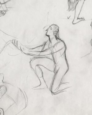 Kent Monkman Instagram - Study for The Triumph of Mischief (Anal Beads)
Graphite on Acid Free Paper
Paper Size: 10.5” x 13.5”
Frame Size: 18.5” x 20.5”
2007

Preparatory drawing for the painting The Triumph of Mischief in the collection of the National Gallery of Canada

The Triumph of Mischief
Acrylic on canvas
84” x 132”
2007

Collection of the National Gallery of Canada