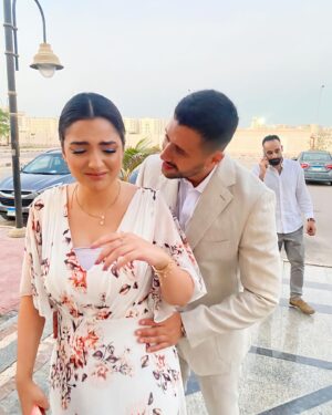 Kenzy Madbouly Instagram - A year ago they tied the knot 💖
كل سنة وانت طيبين حبايبي عقبال العمر كله💖