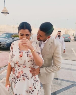 Kenzy Madbouly Instagram - A year ago they tied the knot 💖
كل سنة وانت طيبين حبايبي عقبال العمر كله💖