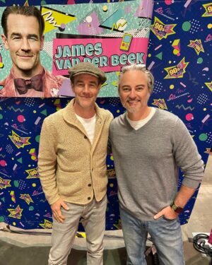 Kerr Smith Instagram - Catching up with an old buddy of mine this weekend. @thats4ent #90scon #wb #dawsonscreek