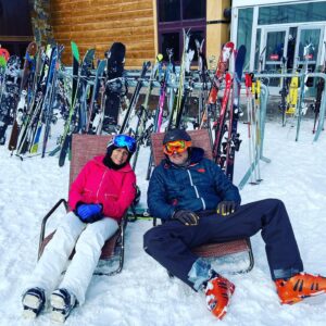Kerr Smith Instagram - Lunch break with my sister @eyrefamily #parkcityutah #parkcitymountainresort #parkcitylife