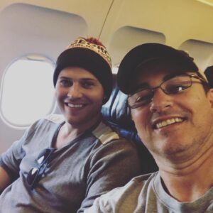 Kerr Smith Instagram - @heywyattnash and @actorkerrsmith headed home.  Another episode in the can. #riverdale #charlessmith #mrhoney