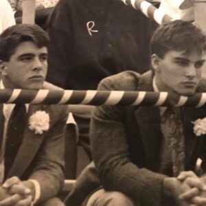 Kerr Smith Instagram - Fall ‘89 Homecoming.  Still great friends.  #riverdale #mrhoney #hendersonhighschool