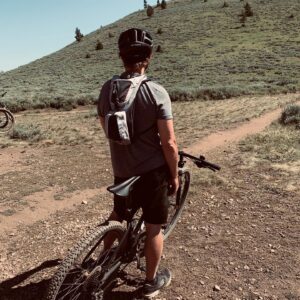 Kerr Smith Instagram - Another great day on the mountain! #parkcity #deervalley #mountainbike #mountainbiking