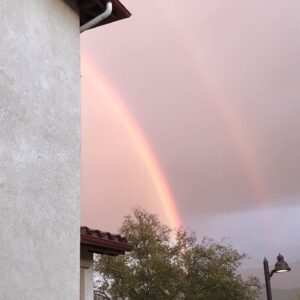 Kerr Smith Instagram - 9 days too late, but I’ll take it. #stpattysday #rainbow