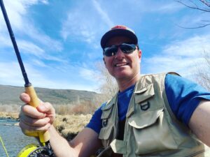 Kerr Smith Instagram - Gorgeous day on the #provoriver #flyfishing
