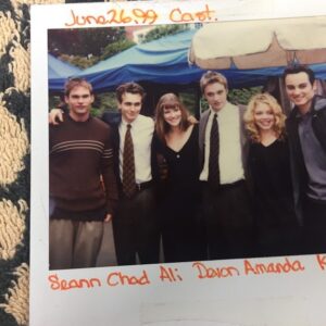 Kerr Smith Instagram - The original cast of the #finaldestination franchise. Happy 20th!  Thanks for the photo @lisaloveofficial