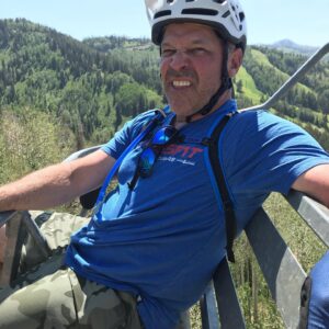 Kerr Smith Instagram - Another great day on the mountain! #parkcity #deervalley #mountainbike #mountainbiking