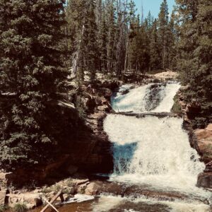 Kerr Smith Instagram - Nature is amazing. So much energy in this waterfall.  Beautiful. #uintas #wasatch #provoriver