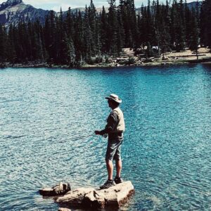 Kerr Smith Instagram - Perfect day...
#uintas #wasatch #flyfishing