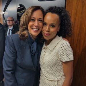 Kerry Washington Instagram - We did it, Kam #HarrisWalz2024
