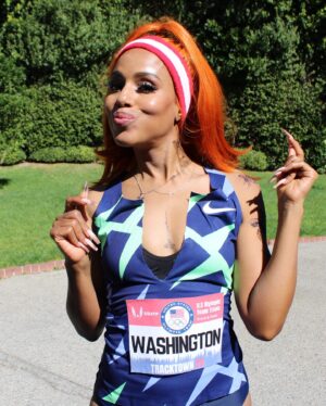Kerry Washington Instagram - Can’t wait to watch my girl @itsshacarri FLY tomorrow!!!!! 🏃🏾‍♀️💨🥇 LET’S GOOOOOOOOO @teamusa @usatf 💙❤️ xoxo Sha’Kerry 😜

#FBF #ParisOlympics @nbcolympics