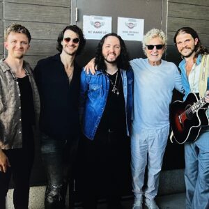 Kevin Cronin Instagram - hi friends, okay, our June tour was a stone blast! We hit a bunch of our fav towns with 2 of our fav bands, and ended up with a record breaking crowd at Summerfest in Milwaukee. The energy of that Wisconsin audience, combined with perhaps our strongest performance of the year, all built up as the set continued and crescendoed with an explosion of Midwest, REO style rock and roll. The people of Wisconsin have supported REO since our bar band days. Summerfest has become our home away from home, (this was our 14th time playing the festival!). So thank you to all the Wisconsinites/Cheeseheads who have been there for us through the years. And in particular one very special lady from Racine, the former Lisa Wells, now Lisa Wells-Cronin. As I said from the stage: I am a Cheesehead by marriage! I could not love my Wisconsin wife more.

So June began with a run of dates with @NightRanger. Those guys have kept the bar high, and keep get better every time we tour together. I love when our special guests are pros, who have been around forever, and are still pushing themselves to new heights. At this point in our careers there are those who choose to become complacent and rest on their past achievements. That attitude does not work for me. Our audiences shell out their hard-earned money for concert tickets, and we owe them our complete and total effort every night. Anything less than our best is simply unacceptable.

Then we were reunited with our young, awesome, hard-working friends, @Levonthemusic. If you have not seen them yet, (they have opened some fifty shows for REO over the past six years), you need to check out their music. Their vocal blend is literally CSN level, their songwriting is top-notch, and they are solid dudes through and through. It is just a matter of time until they break through big-time.

So now a well-earned week off at home, then we head out with @Train for the Summer Road Trip Tour. Check the schedule for a tour stop near you. Train is not to be missed. Great songs, great playing, and Patrick Monahan is one of the greatest rock singers ever. I can’t wait to share the stage with him.

Okay, that’s all for now … onward and upward, kc