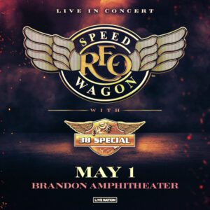 Kevin Cronin Instagram - Brandon, Mississippi! Kick off the month of May with some rock & roll courtesy of REO and @38specialband this Wednesday at @brandonampms!

Get your tickets while you still can with link in bio!
📸: Keith Harney