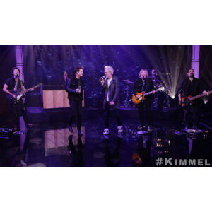 Kevin Cronin Instagram - Watch us with our pals @Train on @JimmyKimmelLive – tonight on ABC! #KIMMEL
📷: ABC/Randy Holmes

Summer Road Trip 2024 tour pre-sale is on now! Get your tickets with the code REOROCKS at reospeedwagon.com/tour/