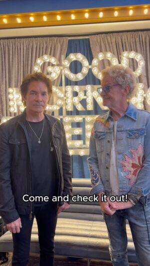 Kevin Cronin Instagram - From @goodmorningamerica to the road! We’re already planning our summer road trip to see @train and @reospeedwagonofficial 🚗🎶