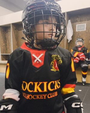 Kevin Dockry Instagram - It’s begun! I’ve been looking forward to this day for a while.  The day every dad waits for.  Introducing your childhood hobbies to your kids and making my Minnesota roots proud! Win win.